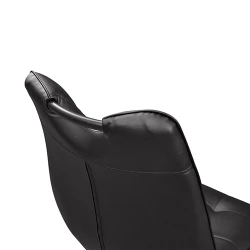 Scaun Deco Confort CF Black PU+Black Legs flexmag.md