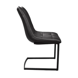 Scaun Deco Confort CF Black PU+Black Legs flexmag.md