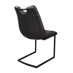 Scaun Deco Confort CF Black PU+Black Legs flexmag.md