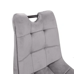 Scaun Deco Confort CF Catifea Grey HLR21+Black Legs flexmag.md