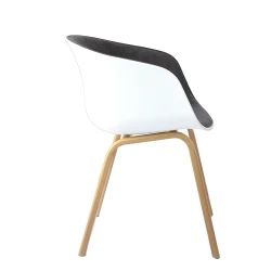 Scaun Deco Cortez-F White Grey flexmag.md