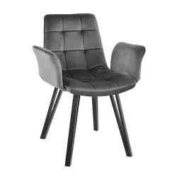 Scaun Deco DC-18 Dark Grey flexmag.md