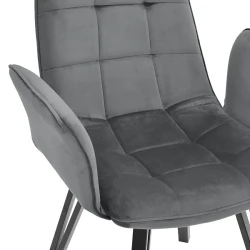 Scaun Deco DC-18 Dark Grey flexmag.md