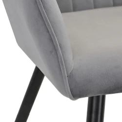 Scaun Deco DC-1936 Iris Grey flexmag.md