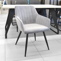 Scaun Deco DC-1936 Iris Grey flexmag.md