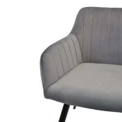 Scaun Deco DC-1936 Iris Grey flexmag.md
