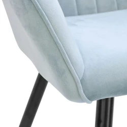 Scaun Deco DC-1936 Iris Light Blue flexmag.md