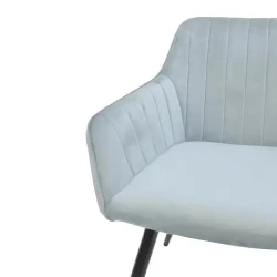 Scaun Deco DC-1936 Iris Light Blue flexmag.md