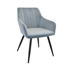 Scaun Deco DC-1936 Iris Light Blue flexmag.md