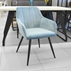 Scaun Deco DC-1936 Iris Light Blue flexmag.md