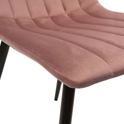 Scaun Deco DC-90P N44 Catifea Rusty+Black Legs flexmag.md