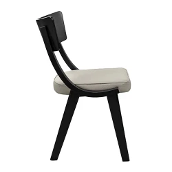 Scaun Deco Diran Stofa Ambrella 09+Black Frame flexmag.md