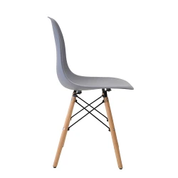 Декоративный стул Eames A-37 серый flexmag.md