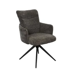 Scaun Deco Erni Dark Grey flexmag.md