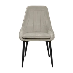 Scaun Deco Florida Catifea Camel HLR9+Black Legs flexmag.md