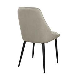 Scaun Deco Florida Catifea Camel HLR9+Black Legs flexmag.md