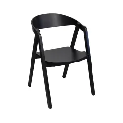 Стул Deco Guru Black+Black Leg flexmag.md
