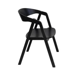 Стул Deco Guru Black+Black Leg flexmag.md