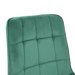 Декоративный стул Hans Velvet Green HLR57+ черные ножки flexmag.md