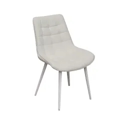 Scaun Deco Hans White PU Cosy 20+White Legs flexmag.md