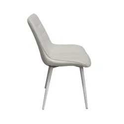 Scaun Deco Hans White PU Cosy 20+White Legs flexmag.md