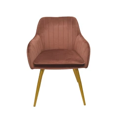 Scaun Deco Iris Rusty Gold Legs flexmag.md