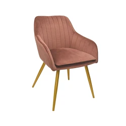 Scaun Deco Iris Rusty Gold Legs flexmag.md