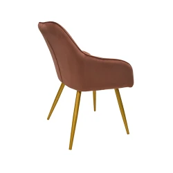Scaun Deco Iris Rusty Gold Legs flexmag.md