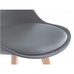 Scaun Deco Jerry Grey flexmag.md