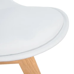 Scaun Deco Jerry White flexmag.md
