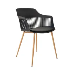 Scaun Deco Leon Black flexmag.md