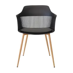 Scaun Deco Leon Black flexmag.md