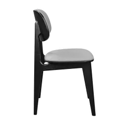 Scaun Deco LULA Stofa (Rush 93)+Black Legs flexmag.md