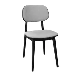Scaun Deco LULA Stofa (Rush 93)+Black Legs flexmag.md