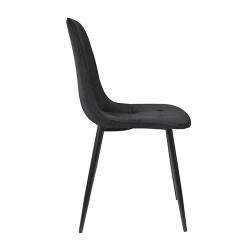 Scaun Deco M-01-3 (Hlr-66) Catifea Black flexmag.md