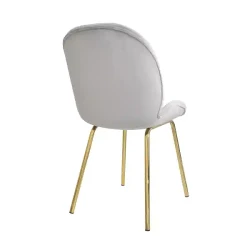 Scaun Deco Roxy Grey Golden flexmag.md