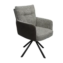Scaun Deco Santo Dark Brown flexmag.md