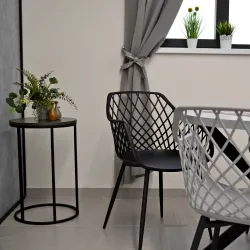 Стул Deco SL-7019 Black+Black Legs flexmag.md