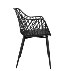 Стул Deco SL-7019 Black+Black Legs flexmag.md