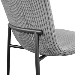 Scaun Deco Smart DC-5037 Velvet Grey flexmag.md