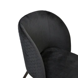 Scaun Deco Spectre Black HLR66+Black Legs flexmag.md
