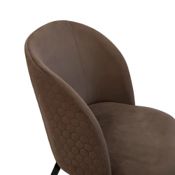 Scaun Deco Spectre Brown HLR 49+Black Legs flexmag.md