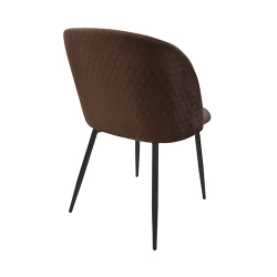 Scaun Deco Spectre Brown HLR 49+Black Legs flexmag.md