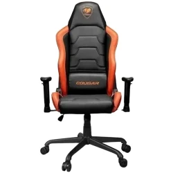 Игровое кресло Cougar Armor Air, [ПВХ], кожа, оранжевое flexmag.md