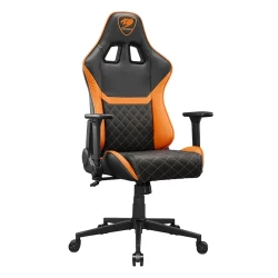 Игровое кресло Cougar Armor One V2, [ПВХ] кожа, черно-оранжевое flexmag.md