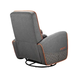 Игровое кресло Cougar FIDOM, искусственное белье, серо-оранжевое flexmag.md