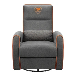 Игровое кресло Cougar FIDOM, искусственное белье, серо-оранжевое flexmag.md