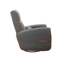 Игровое кресло Cougar FIDOM, искусственное белье, серо-оранжевое flexmag.md