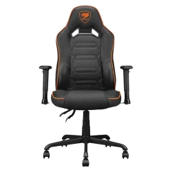 Игровое кресло Cougar Fusion S, [ПВХ] кожа, черно-оранжевое flexmag.md