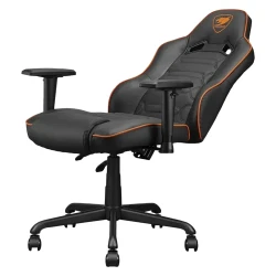Игровое кресло Cougar Fusion S, [ПВХ] кожа, черно-оранжевое flexmag.md